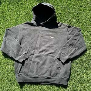 Dime Classic Big Logo Hoodie (Black Vintage Wash) - XL